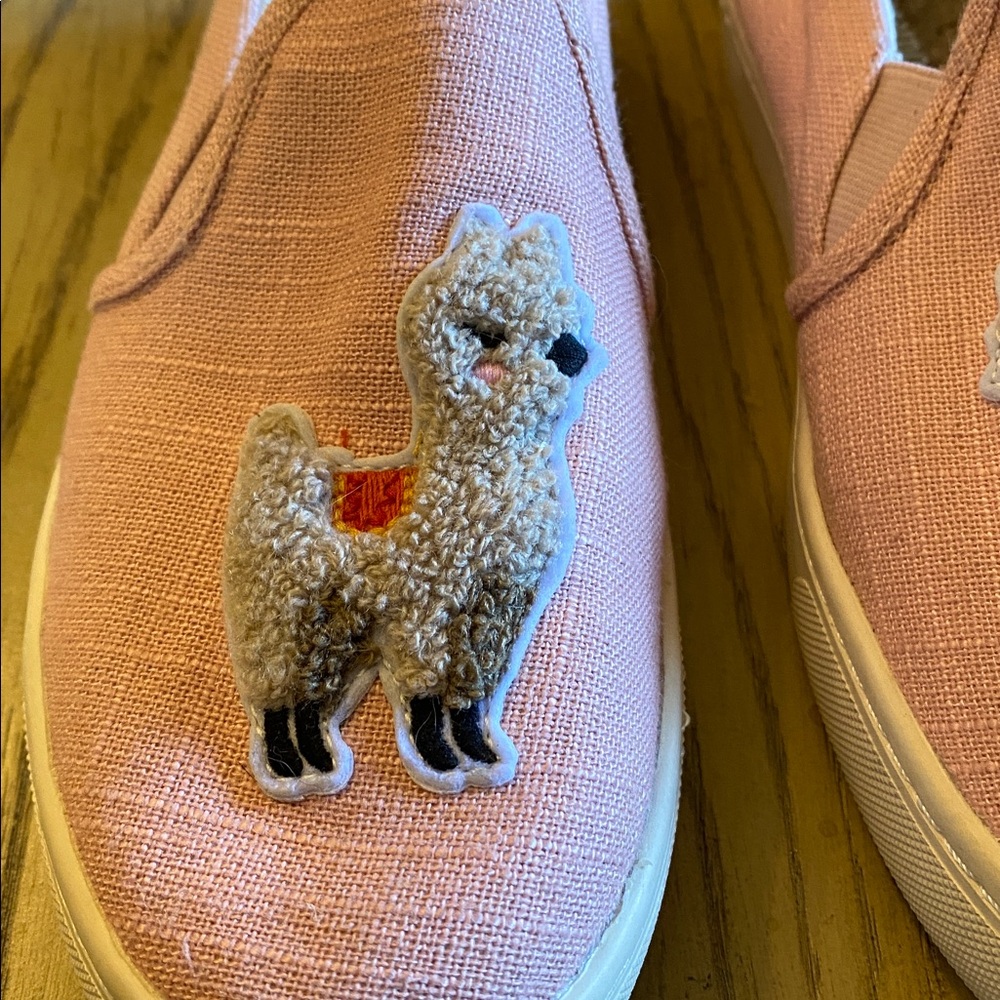 Soludos Llama Alpaca Slip On Sneaker in Dusty Rose - Picture 3 of 11